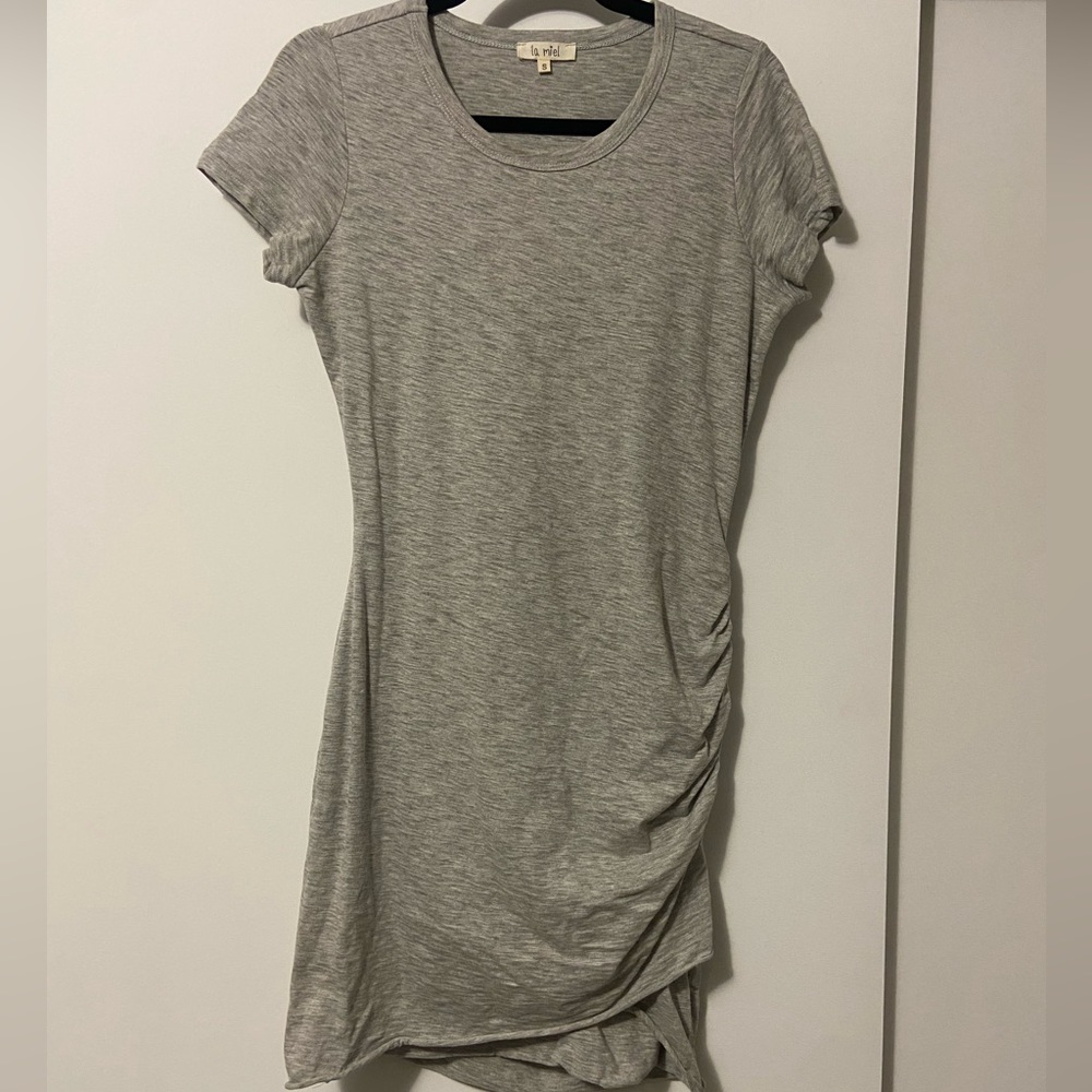 Heather Gray T-shirt Dress